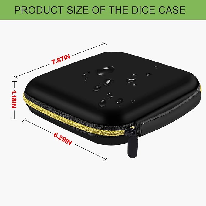Dice Storage Case, Dice Case Box Tray - Image 3