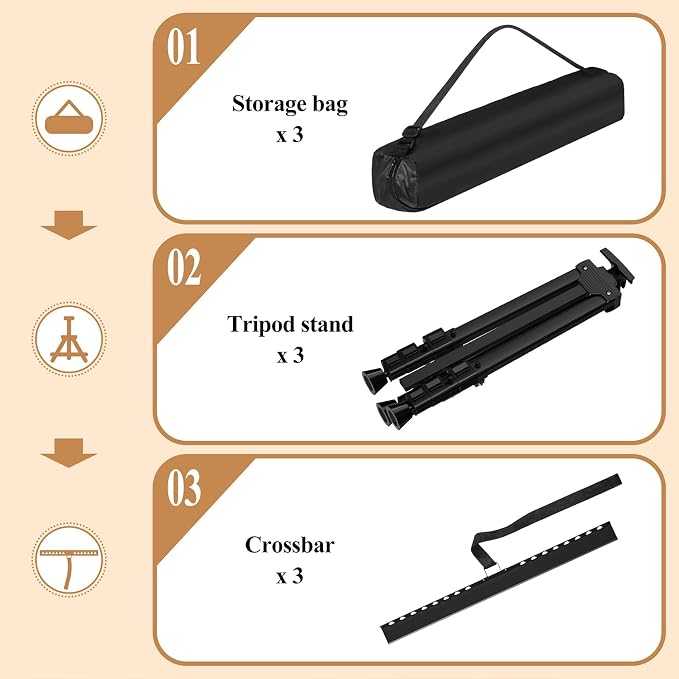 Art Painting Tripod Easel Stands - Image 8