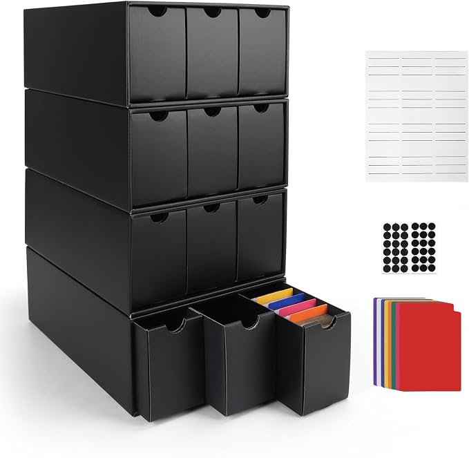 RLAVBL 12-600 CT Trading Card Storage Box by RLAVBL