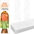 200Pcs Bookmark Laminating Pouches 2x8inch Hot Laminator Sleeves 5 Mil by DLUGOPIS