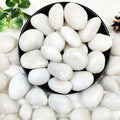 YISZM 10lbs White River Rocks, 1-2 Inch Natural Pebbles by YISZM-ForYourNaturalLife
