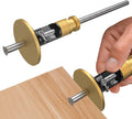 Wheel marking gauge,marking gauge woodworking,Newly Unique movable blade,0.2 mm precision,woodworking dovetail scribing gauge, scriber marking tools(Rollable Blade)