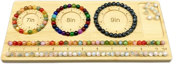 Petoysoso Bead Boards for Jewelry Making, Bamboo Beading Board for Jewelry - Image 6