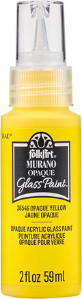 FolkArt Murano Opaque Acrylic Glass Paint, 2 fl oz by FolkArt