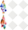 Cotton White Bandana, Handkerchiefs Headband Head Wrap Scarf by Unknown