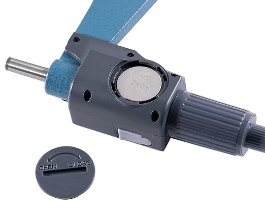 Accusize Industrial Tools 4-5''/100-125 mm by 0.00005''/0.001 mm 2 Keys Electronic Digital Outside Micrometer, Metric/Imperial, Md71-0005