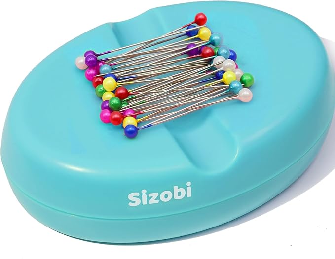Sizobi Magnetic Organizer for Sewing Pins, Quilting Pins, Bobby Pins, and Paper by Sizobi