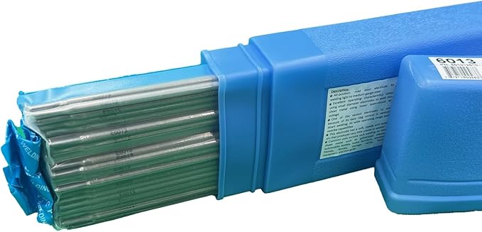 6013 Welding Rod 3/32", E6013 Stick Welding Electrodes 5Lbs with Soft Steady Arc E6013 3/32" (3/32" 5 Pound Box) E6013-094-5