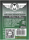 MayDay Games 63.5x88mm Card Sleeves Premium Bundle – 90 Micron Clear by MAYDAYGAMES
