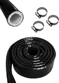 YAMAKATO 3/8" ID Heat Shielded Fire Thermo Armor Fire Sleeve Silicone Coated by YAMAKATO