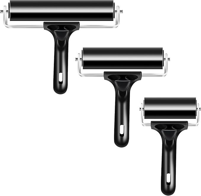 VinBee Soft Rubber Brayer Rollers by VinBee