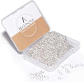 BEADNOVA 4mm Silver Jump Rings for Jewelry Making Open Jump Rings for Keychains by BEADNOVA