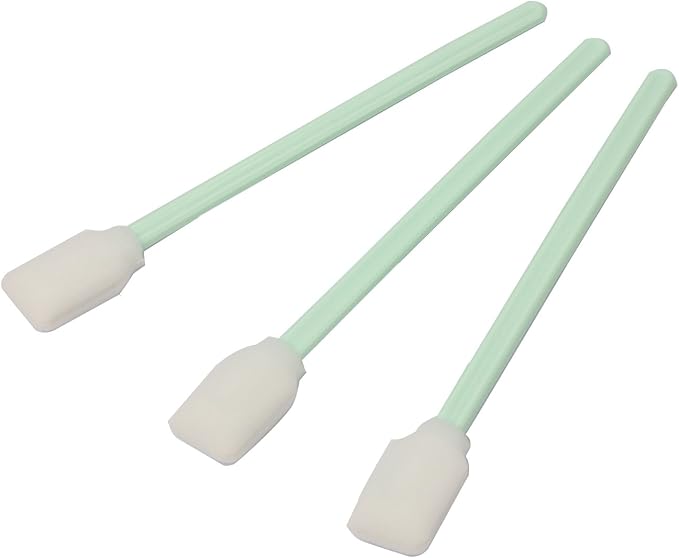 LOVEDAY 100pc 5.1" Square Rectangle Foam Cleaning Swab Sticks - Image 5
