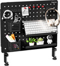 PEGZONE Clamp on Desk Pegboard, 20.4" x 16.5", by Pegzone