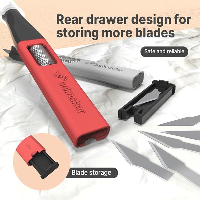Precision Craft Knife Set for DIY, Modeling & Detail Cutting – Ergonomic - Image 4