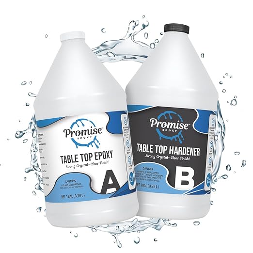 Promise Epoxy Table Top Epoxy Resin Kit 2 Gallon by PromiseEpoxy