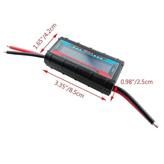 150A High Precision Power Analyzer Voltage Amp Meter, Watt Meter, Wattmeter Tester Monitor with Real-time Reading LCD Backlight Screen for RC, Battery, Solar, Wind Power, Ebike (100V)