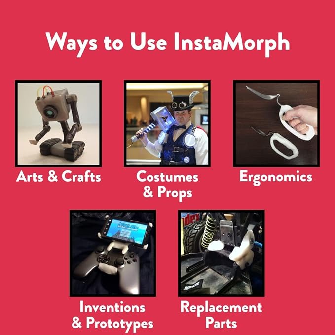 InstaMorph Reusable Moldable Plastic - Image 5