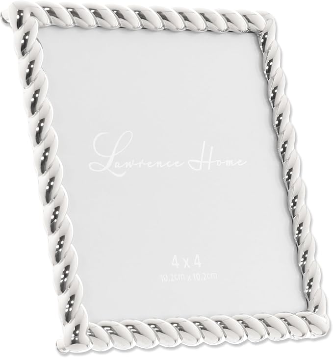 Lawrence Frames Metal Frame, Rope Design, 4x4 Square - Image 3