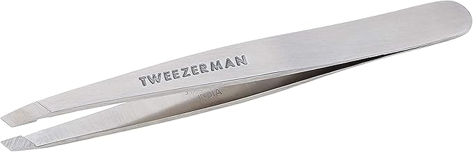 Tweezerman Stainless Steel Slant Tweezer by Tweezerman