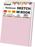 9"x12" Sketchbook Pink, 1 Pack-100 Sheets Cute Sketchbook by Unknown