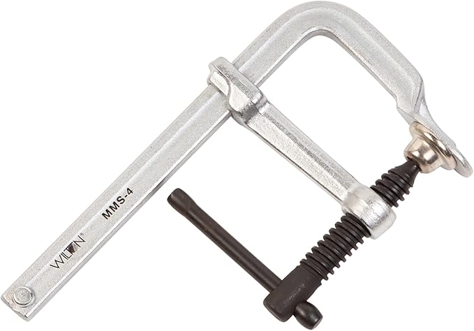 Wilton Mini F-Clamp, 4" Opening, 2-1/4" Throat, 400 Lbs. Clamping Force (Model MMS-4)