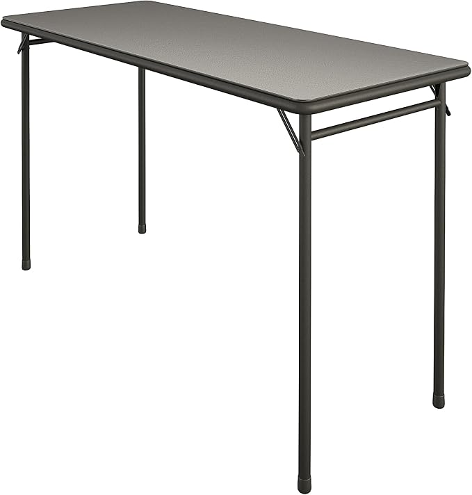 COSCO 20" x 48" Vinyl Top Folding Table - Image 6