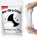 ifergoo White Air Dry Clay, Foam Magic Modeling Clay by iFergoo