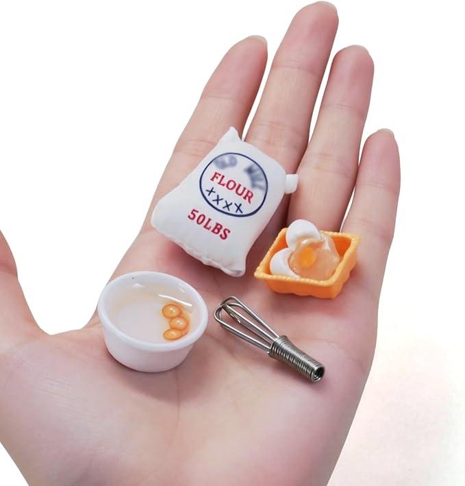 1:12 Scale Miniature Dollhouse Kitchen Baking Accessories - Image 7