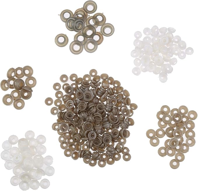 370 PCS 5mm-20mm Solid Black Eyes - Image 5