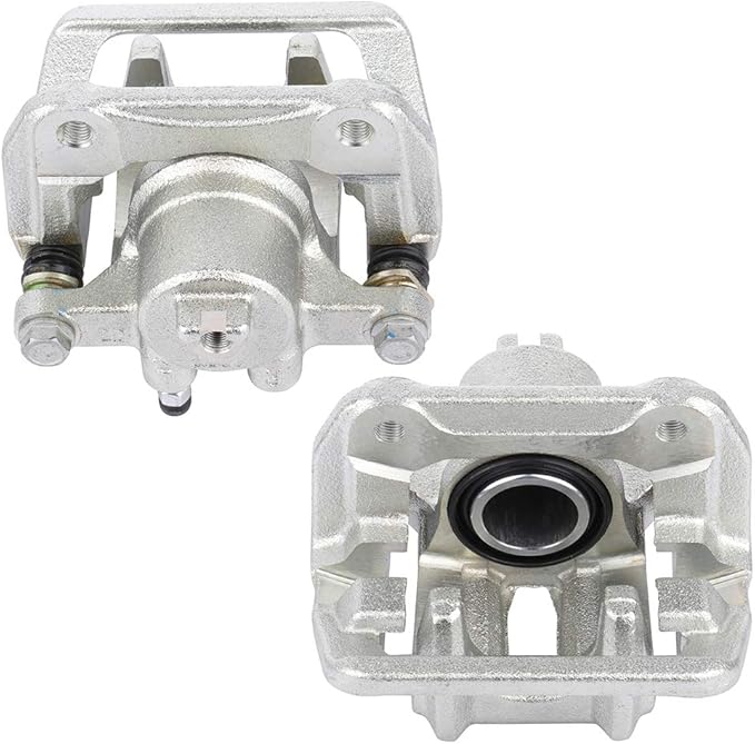 SCITOO Rear Left+Right Brake Calipers With Bracket 19-B2588 19-B2589 Compatible For Acura CL 2001-2003 For Acura TL 1999-2008 For Honda Element 2003-2011