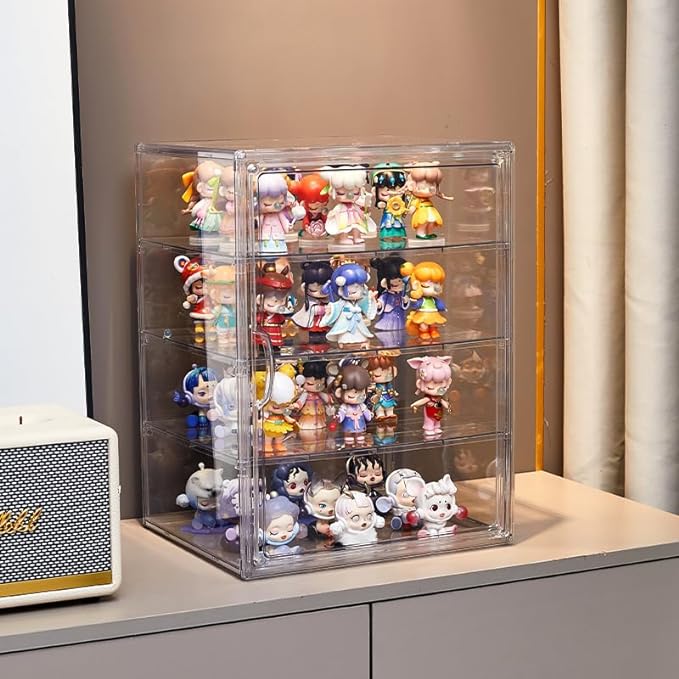 BOHOIDEE 4 Tiers Clear Acrylic Display Case - Image 2