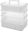 CraftGenes Craft Organizers and Storage, 10QT 4-Layer Durable Sewing Organizer by CraftGenesTools