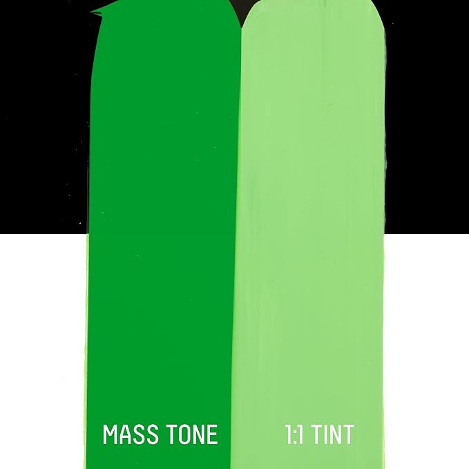 Liquitex BASICS Acrylic Paint, 250ml Tube, Light Green Permanent - Image 3