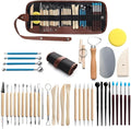 Clay Tools 40PCS Pottery Tools Clay Sculpting Tools Polymer Clay Tools Kit by WALTERT+W