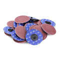 BHA Aluminum Oxide Quick Change Sanding Discs, 3", 40 Grit - 25 Pack