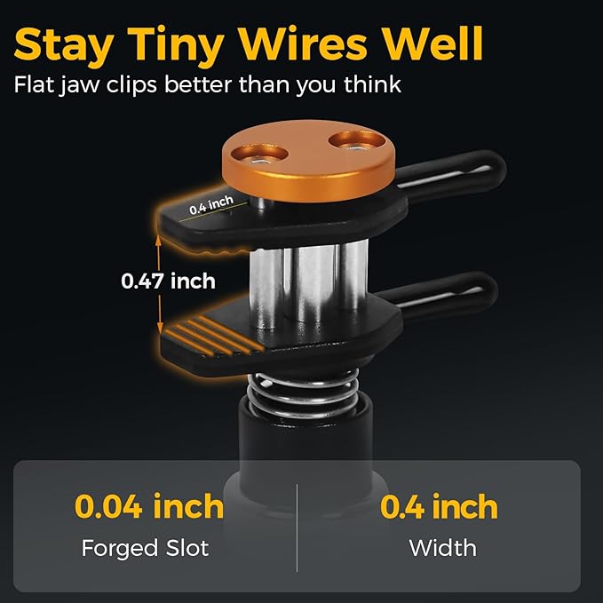 NOEVSBIG Magnetic Helping Hands Clamp Metal Adjustable Third Hand Stand | - Image 2