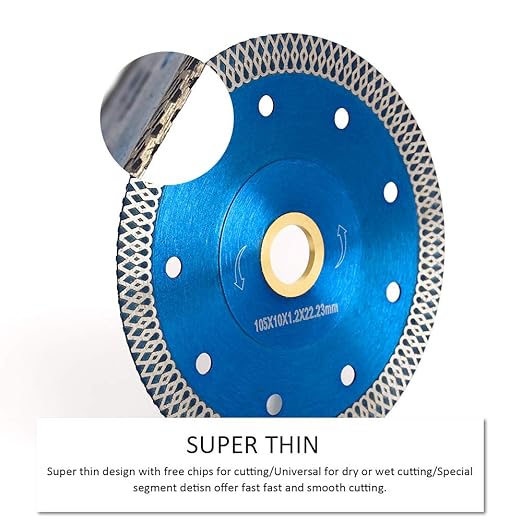 10Pcs/Lot 4" Super Thin Diamond Saw Blades Tile Porcelain Cutting Blade