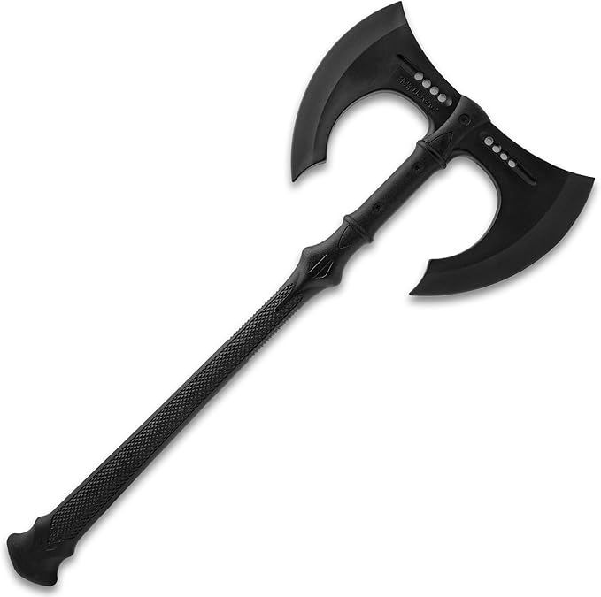 Honshu Training Axe | Lightweight Polypropylene Construction | Realistic Size and Balance | Textured Handle | Safe for Skill Development | Ideal for Practice Drills | Overall 27 1/5"