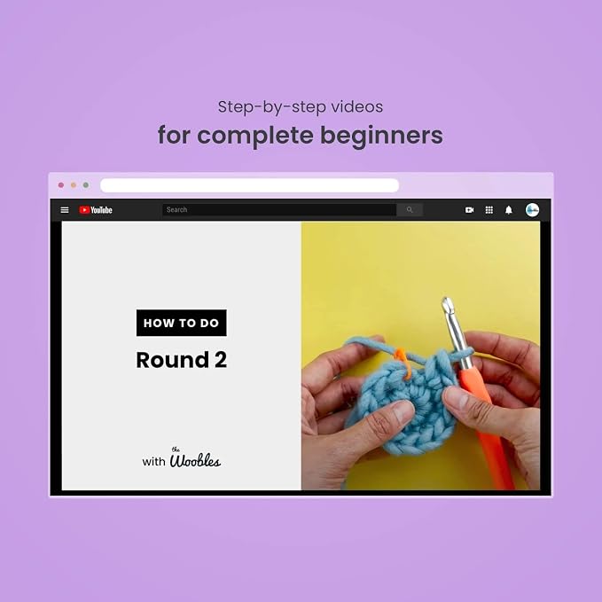 The Woobles Crochet Kit for Beginners - Image 4