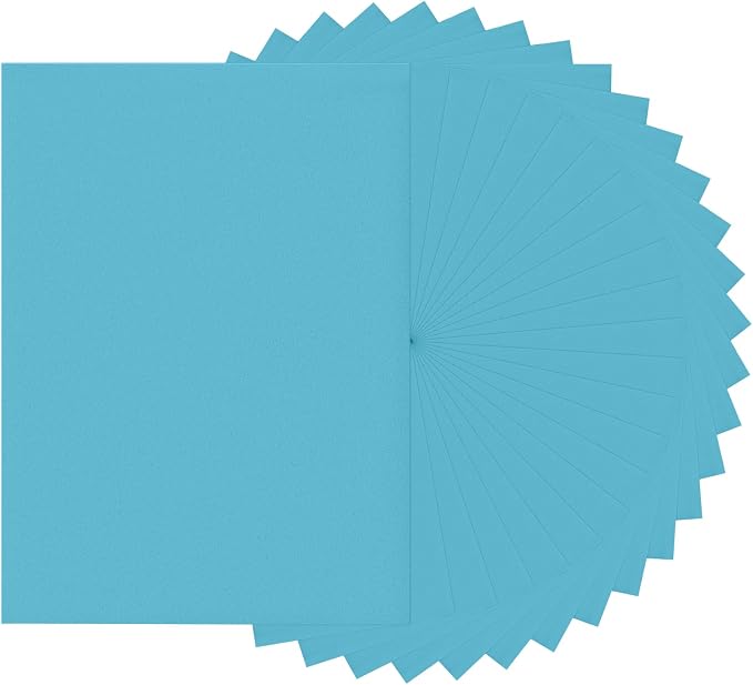 biguphate 30 Pack Sky Blue EVA Foam Sheets, 11.8 x 7.87 Inch, 2mm Thick Foam by Biguphate