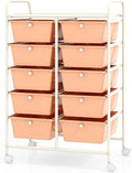 BECOMFORT 10-Drawer Rolling Cart by BECOMFORT