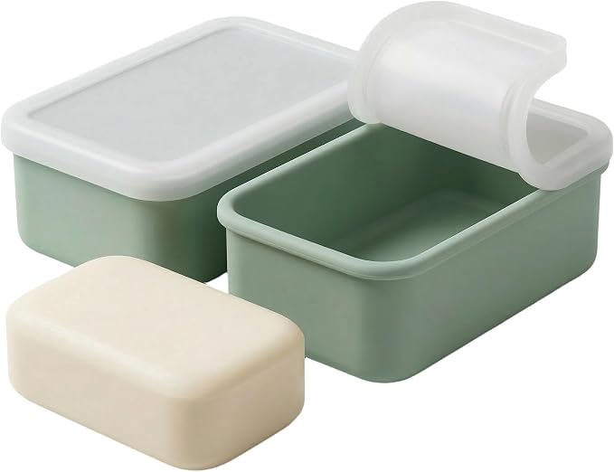 2 Pack Deep Silicone Soap Molds by Fusionchaos
