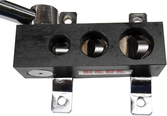KAKA INDUSTRIAL Pipe and Tube Notcher Manual for 1 in, 1-1/4 in, 1-1/2 in Inside Diameter, 90 Degree High Precision Light Weight RA-5