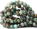 35PCS 10mm Natural Dragon Blood Jade Round Loose Beads Stone Beads by CHEAVIAN