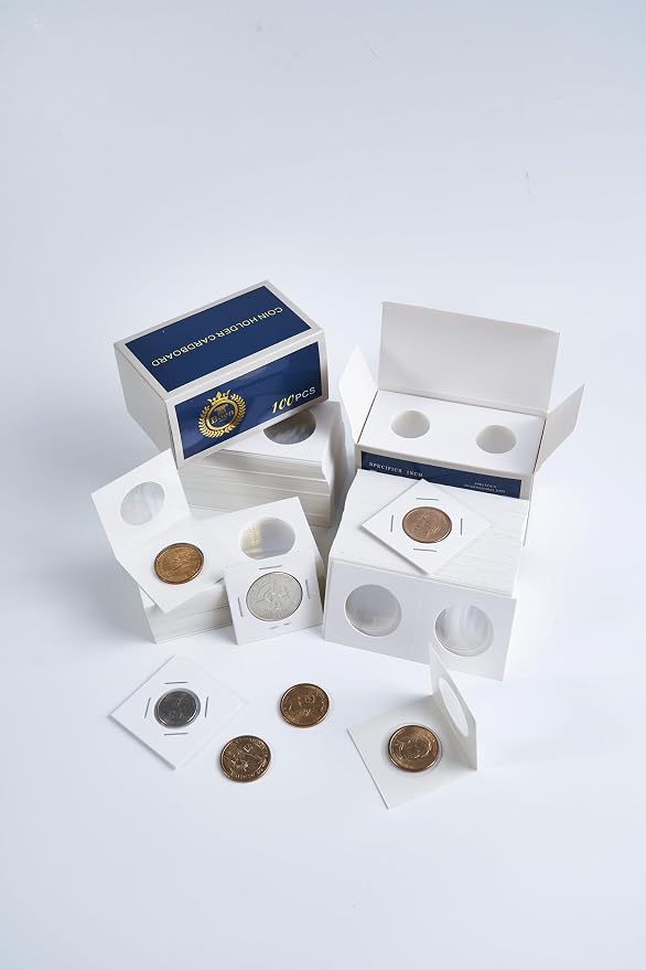 Boen Coin Flips 800Pcs Coin Holders 8 Assorted Sizes - Image 4