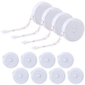 12 Pack Soft Retractable Measuring Tape - Tape Measure for Body Measuring Metric Tape Measure Double Scale Soft Tape Measure for Body Fabric Sewing Tailor Cloth Knitting Home Craft Measurements