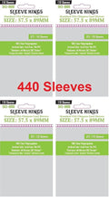 Sleeve Kings USA Chimera Card Sleeves 57.5x89mm – 60 Micron Thick, 110 Per Pack by SleeveKings