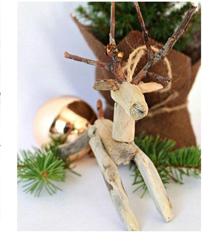 oshhni 50 Branches of Driftwood Natural Sticks. Rustic Pieces Crafts. Wood - Image 2