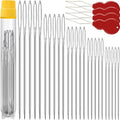 50 Pack Premium Large Eye Needles by JollMono
